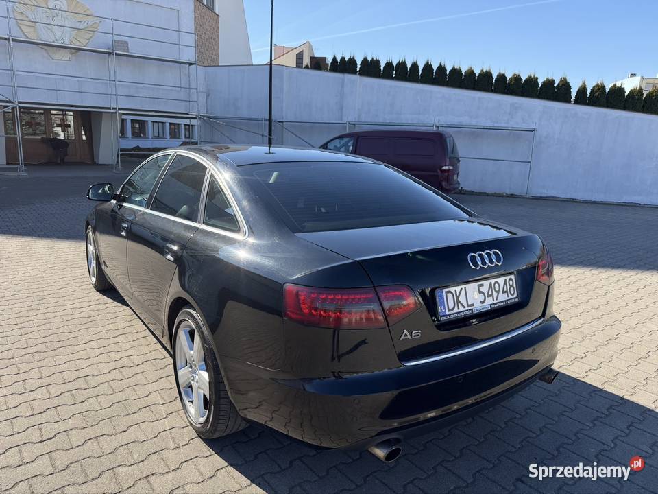 Piękny Audi 6 30 TDI Quattro LIFT AUTOMAT LEDY Rok produkcji 2005 Śrem