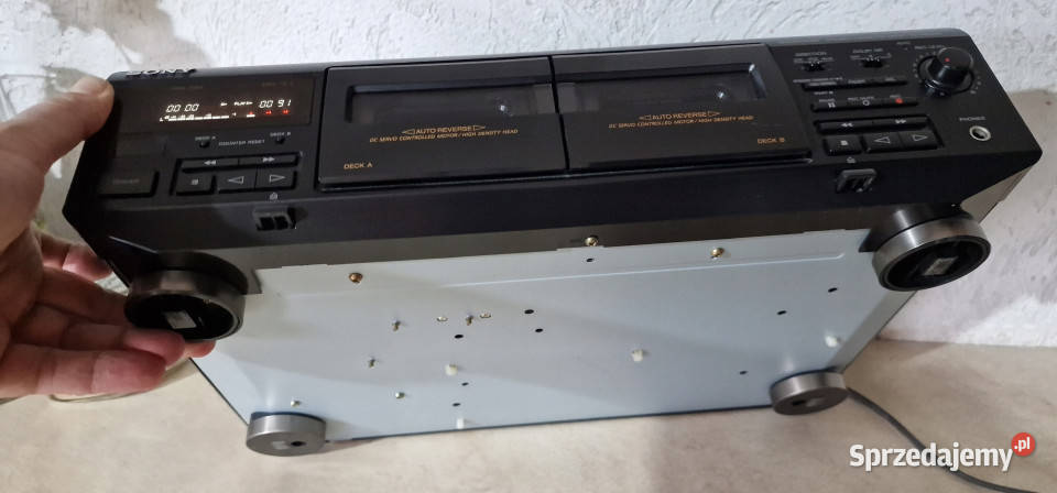 Magnetofon Sony TCWE405 TC WE 405 casette deck Magnetofony Międzychód