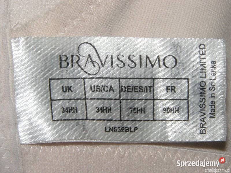 Biustonosz Stanik 34HH 75HH BRAVISSIMO CICI bez Siedlce