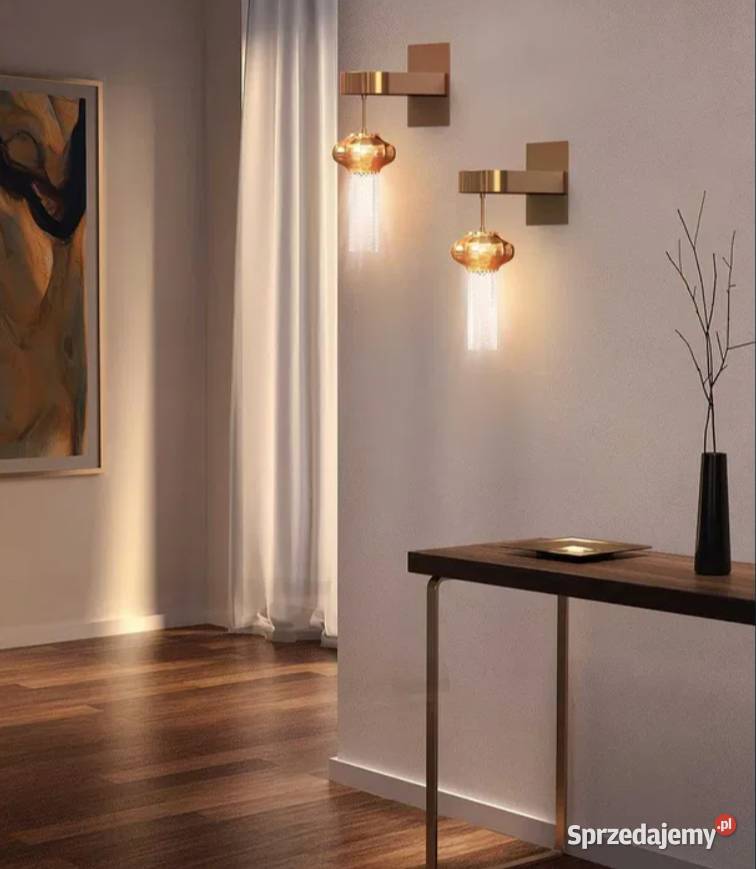 Nowe Piękne Ozdobne Kinkiety Lampki Oświetlenie Poraj