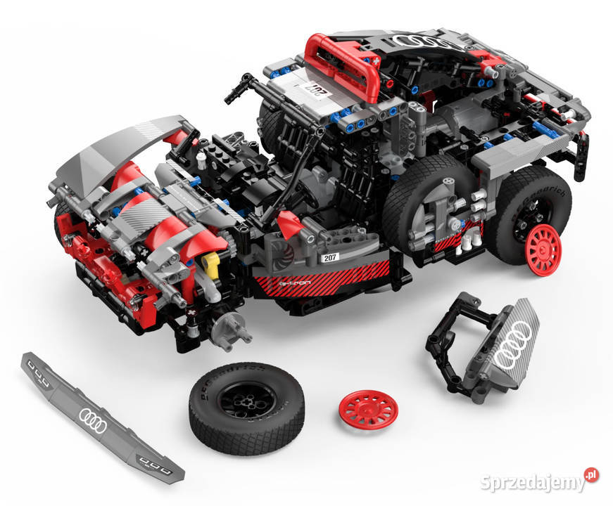 Audi RS Q e tron RASTAR 1 14 1046el szary klocki Warszawa sprzedam