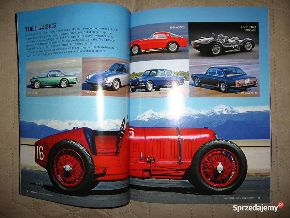 Maserati 19142014 100th Anniversary magazyn Kępice