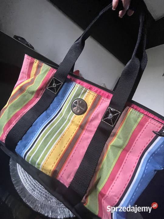 Kolorowa torba shopper tote Franco Sarto w Katowice
