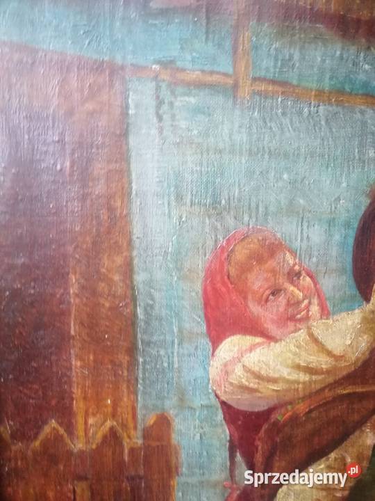 obraz scena rodzajowa górale Bytom