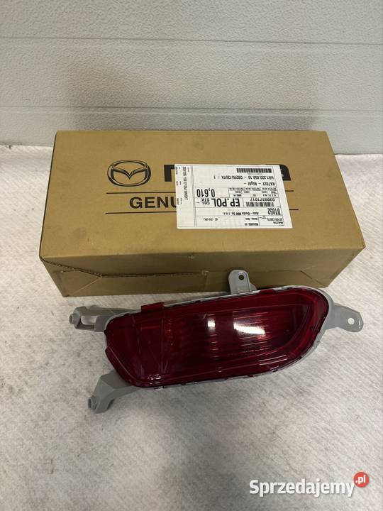 Lampa zderzaka odblask prawa Mazda MX3 śląskie Jasienica