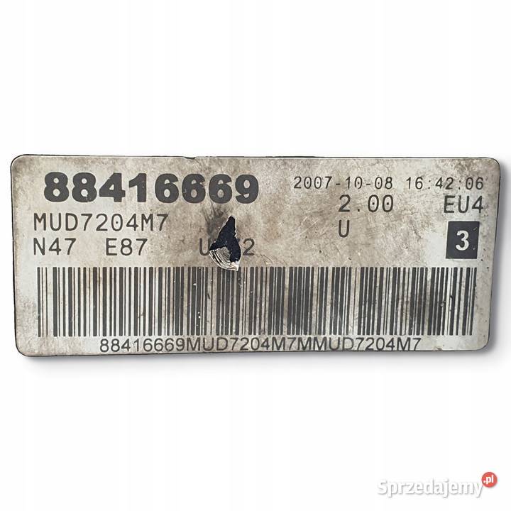 POKRYWA ZAWORÓW BMW E87 E90 E91 20 D oryginał Chełm