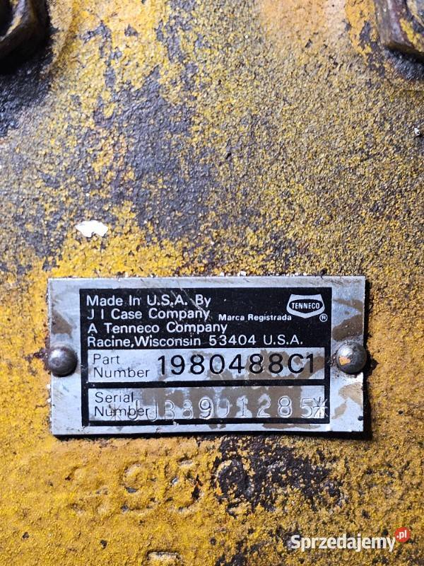 Rozdzielacz hydrauliczny koparki Case do modelu Układ hydrauliczny pomorskie Gdynia