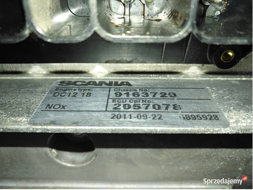 SCANIA STEROWNIK KOMPUTER 1726100 ciężarowe Pozostałe Kargowa