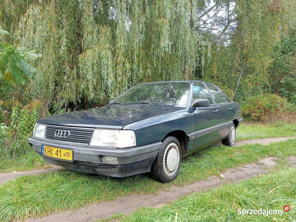Audi 100 C3 18 90 1986r Zabytek Żółte blachy sprzedam