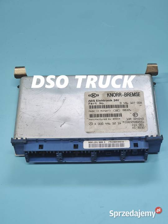 KOMPUTER STEROWNIK KNORRBREMSE ABS 0486107008 Pozostałe