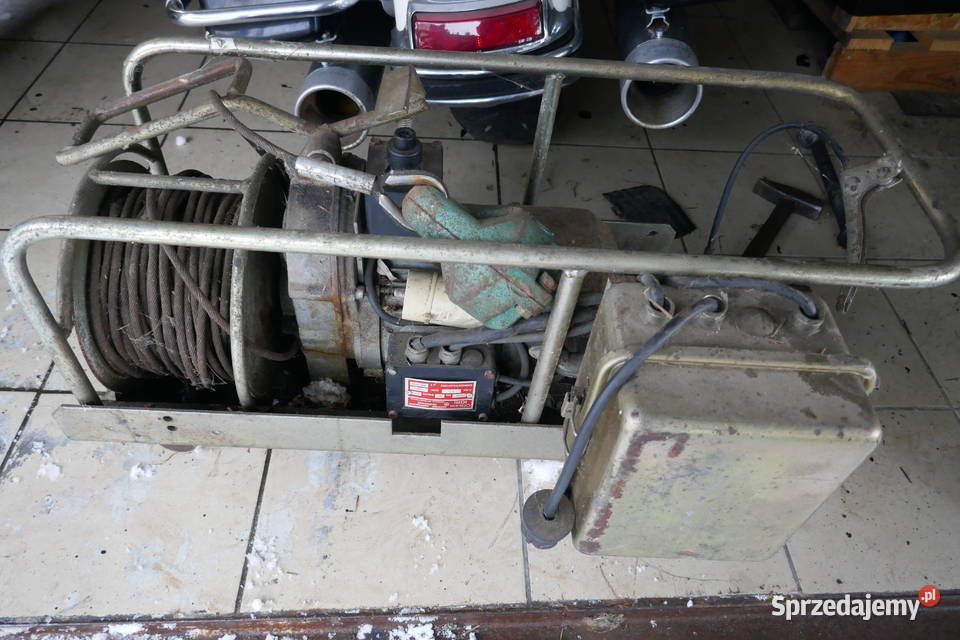Wyciągarka lebiodka elektryczna suwnica Rok produkcji 1980