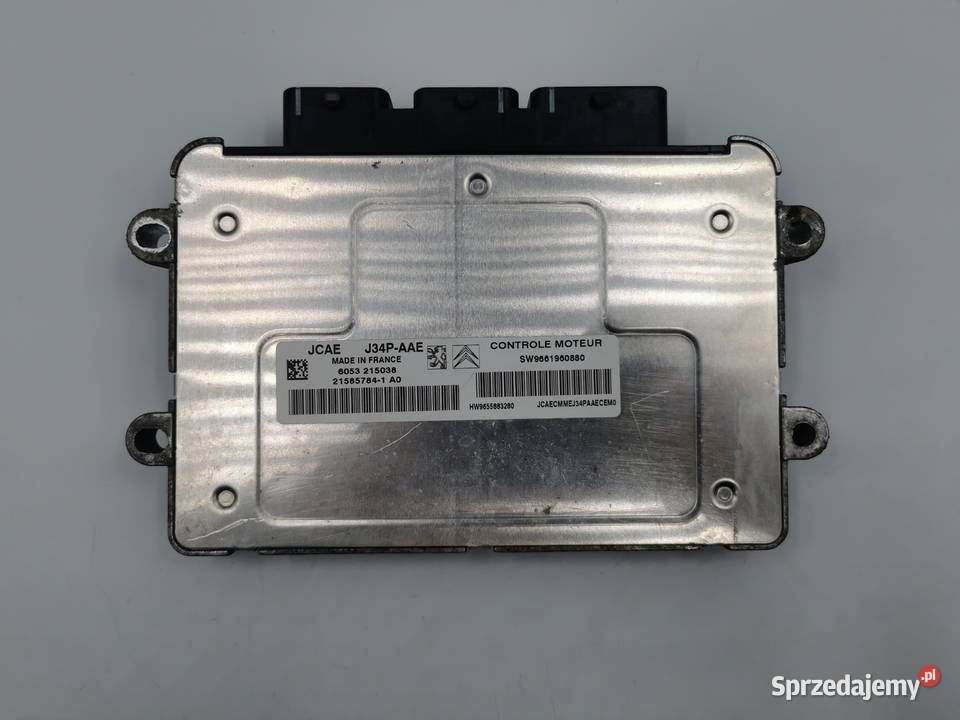 Sterownik Silnika Peugeot 206 14 8v SW9661960880 Wyszków