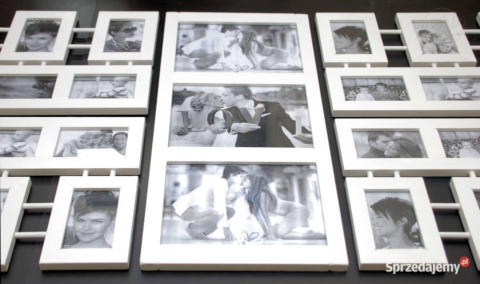 Galeria Multirama z drewna Ramka NA zdjęcia Foto Gdańsk