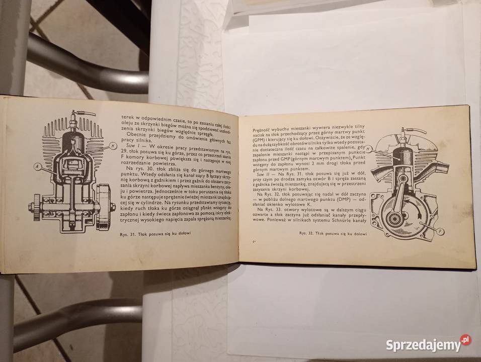 Instrukcja motocykla Pannonia 250 sprzedam