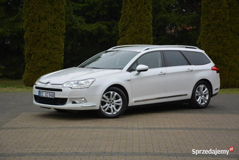 Citroen C5 Exclusive Biała Perła Skóry BiXenon tempomat Ostrów Mazowiecka