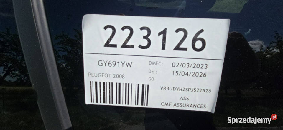 Peugeot 2008 2008 15 HDI automat II 2019 wspomaganie kierownicy