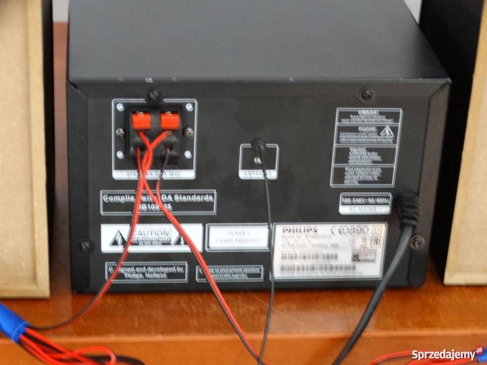 Wieża Philips z kol USB mp3 BT sprawna WYSYŁKA Jasło