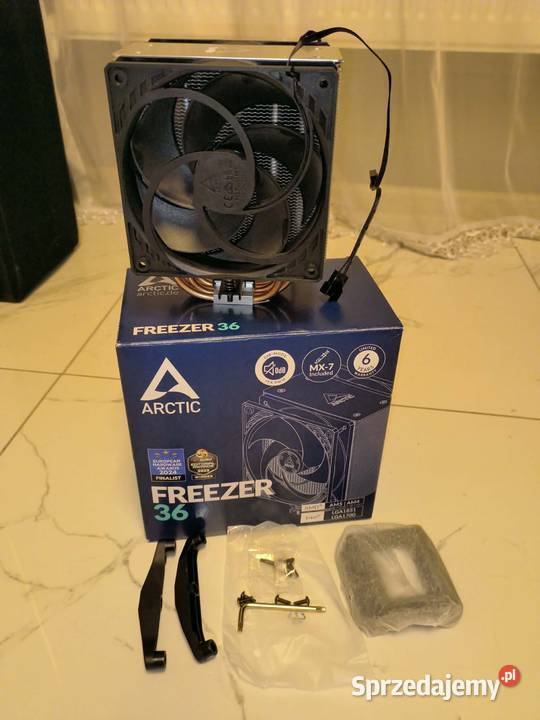Chłodzenie procesora Arctic Freezer 36 Gwarancja