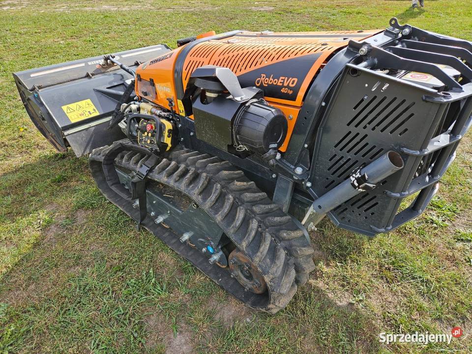 Mulczer robot ENERGREEN RoboEVO skarp rowów Siedlce