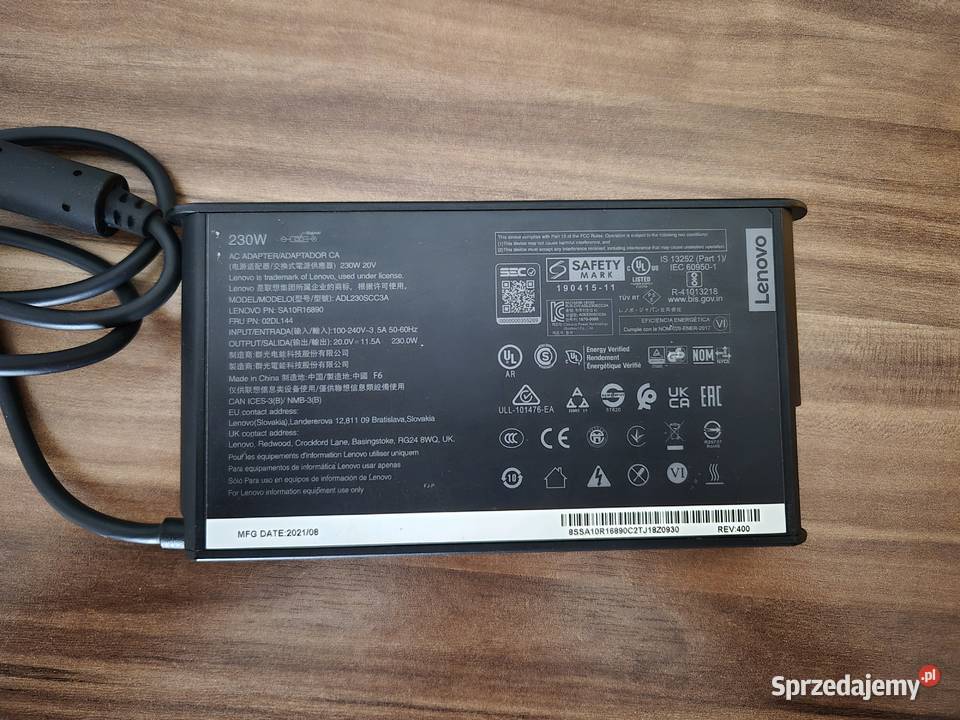 Lenovo Legion 5 17 Ryzen 7 5800H 32GB GTX1650 Ruda Śląska