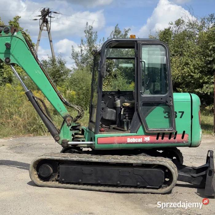 Minikoparka BOBCAT 337 waga 5 ton Koparki śląskie Siewierz sprzedam
