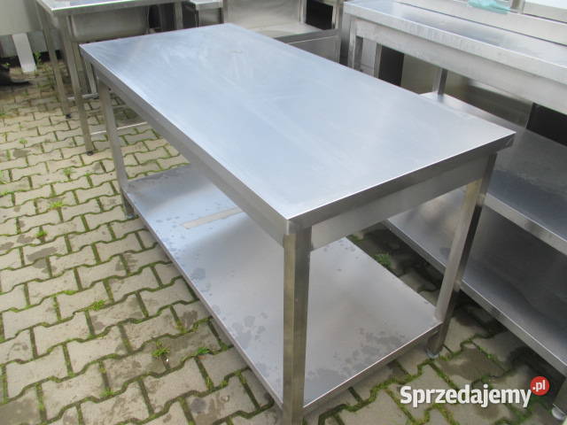 STÓŁ GASTRONOMICZNY CENTRALNY Z PÓŁKĄ 1507085 Ostrów Wielkopolski