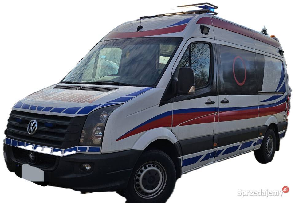 Ambulans karetka Volkswagen Crafter salon PL 314000km Biskupiec