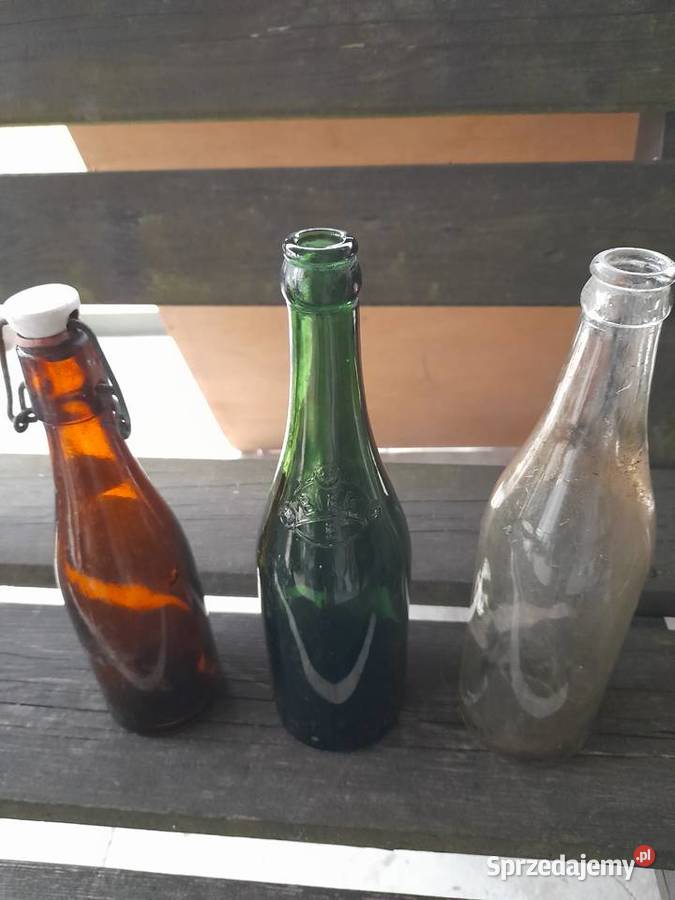 Stare butelki alkoholu z PRL Birofilistyka podkarpackie sprzedam