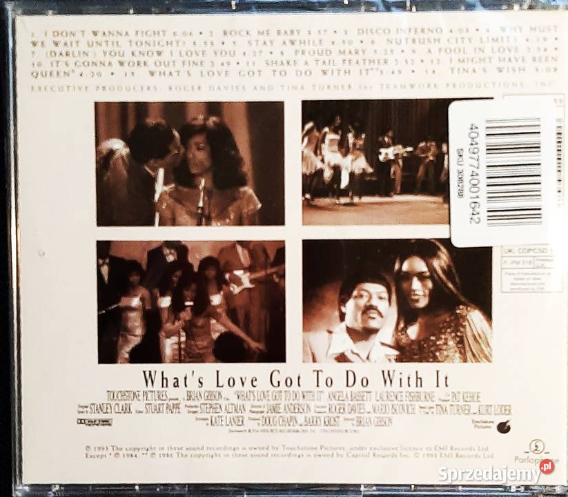 Album CD Tina Turner What s Love Got To Do With Kultura i Rozrywka mazowieckie Siedlce sprzedam