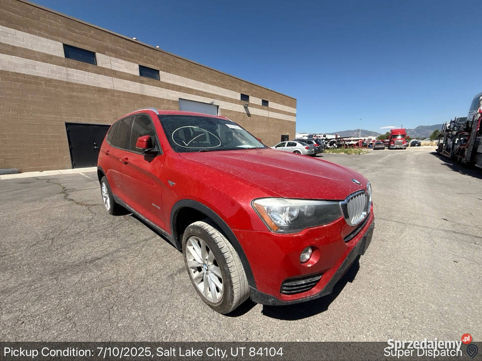 BMW X3 Xdrive uszkodzony silnik BMW Warszawa sprzedam