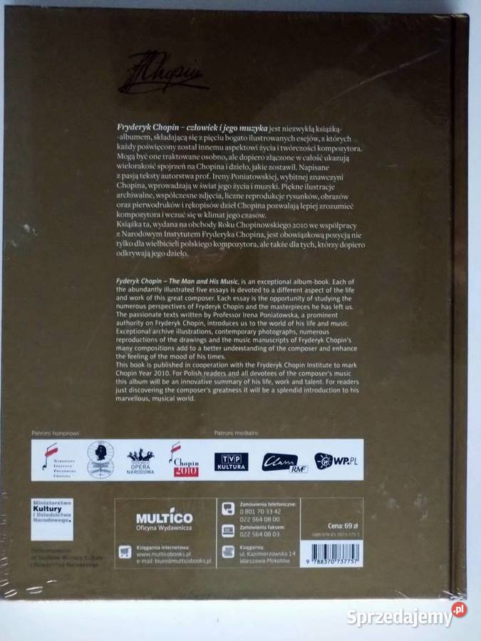 Fryderyk Chopin Człowiek i muzyka the Man and mazowieckie Warszawa