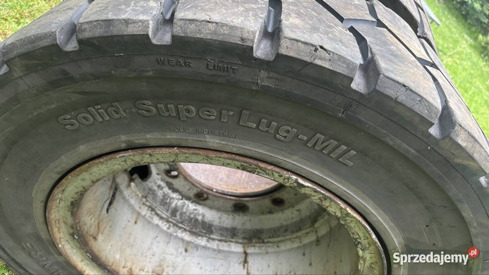 Terex Fuchs MHL koło opony pełne 90020 2 sztuki
