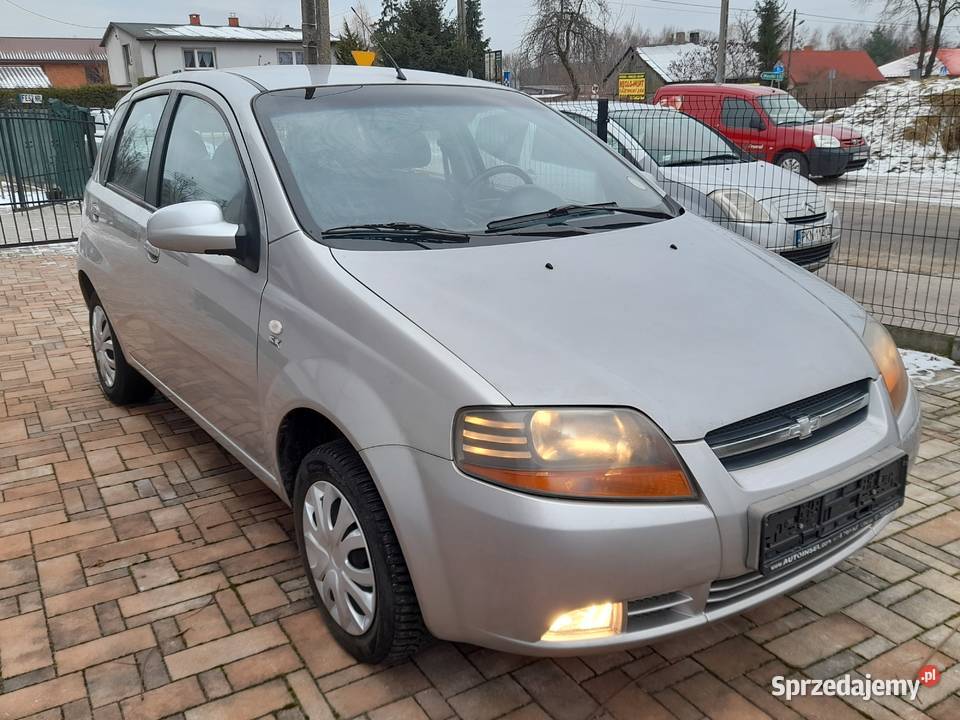 Śliczny Chevrolet Aveo 14 8v BenzynaKLIMA 174 Motoryzacja