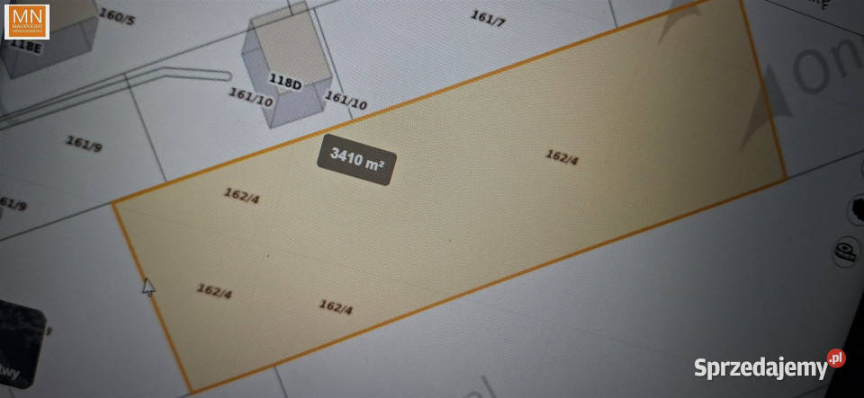Grunt Kraków 3410m2 152zł/m2