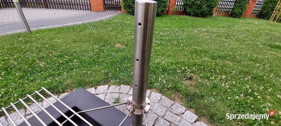 Palenisko ogrodowe 85x85 wykonane z grubych Świerklany