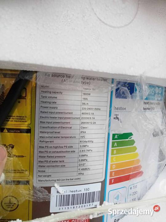 Pompa ciepła wody zachodniopomorskie Sosnowo