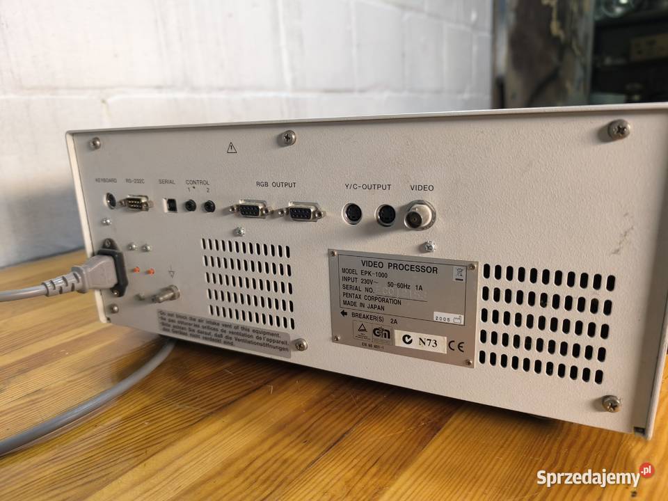 Videoprocesor obrazu ze źródłem światła PENTAX