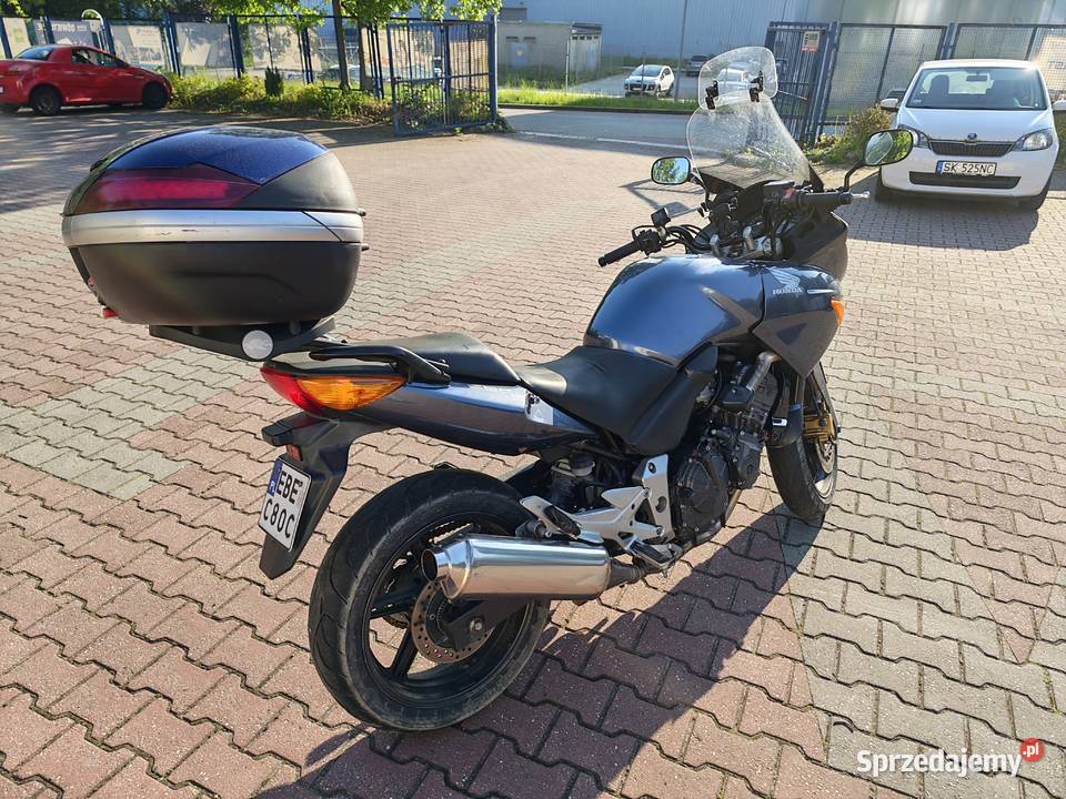 Honda CB 600F CBF ABS z kufrem motocyklisty Katowice