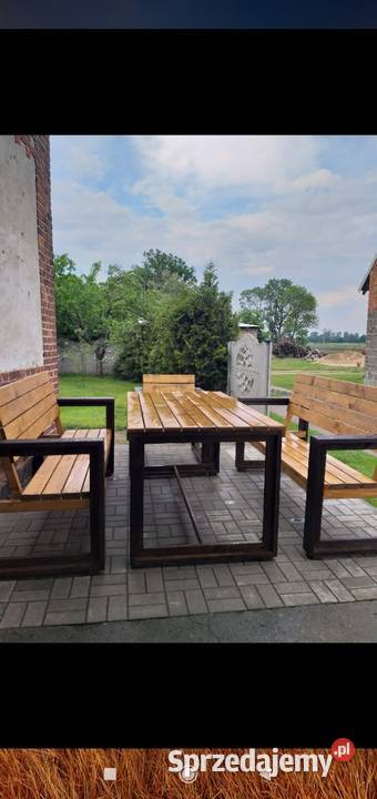 Meble ogrodowe zestawy mebli styl loft Grabów nad Prosną