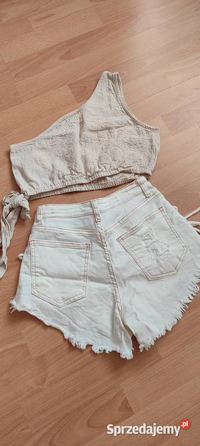 Zestaw spodenki 2 bluzki NOWE bez metki Pozostałe Połomia