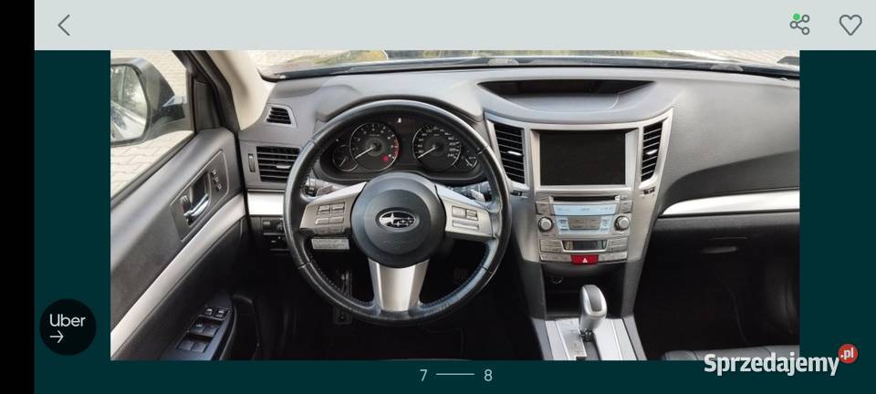 Subaru Outback 4x4 25 Bokser LPG 167 2012 Outback śląskie