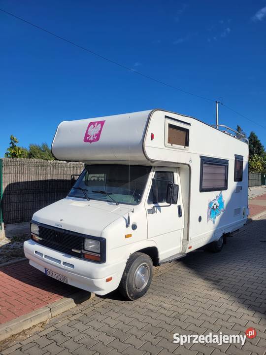 Fiat ducato kamper Rok produkcji 1990 mazowieckie