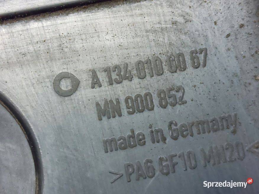 Osłona Silnika Smart Forfour 454 11 A1340100067 Pleszew
