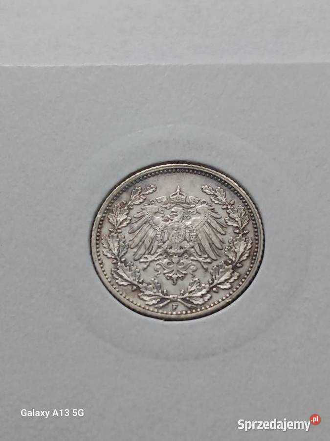 12 Marki Prusy 1915 r 1 mennica F wielkopolskie Konin