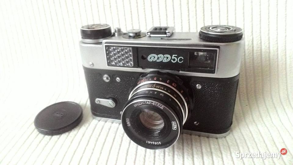 Aparat Fotograficzny FED 5C skórzanym futerał Płońsk