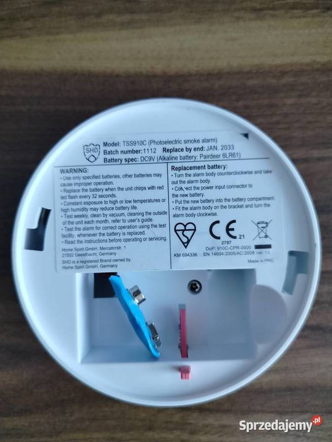 Czujnik dymu sprzedam