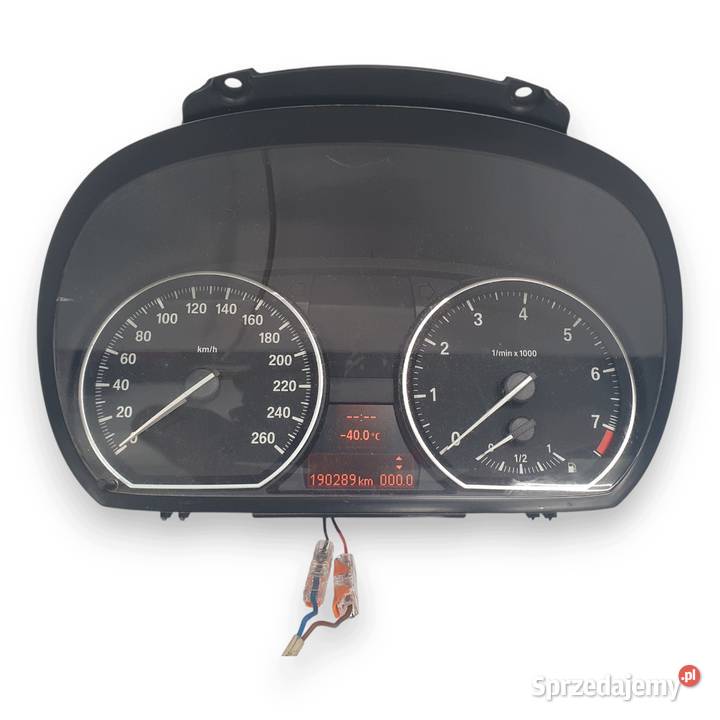 LICZNIK ZEGARY 9166815 BMW E81 E87 Lift 20 i lubelskie