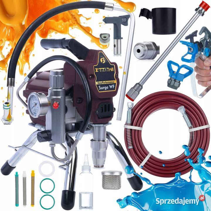 Agregat Malarski Zenthril Surge WF 1800W 20 MPa Ludźmierz