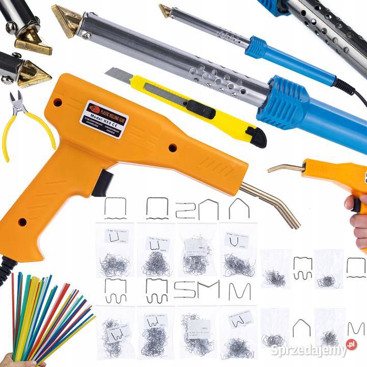 Lutownica Żelazko 80W Zszywacz do Plastiku 800 małopolskie Ludźmierz