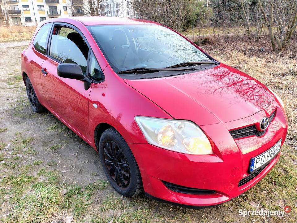 Toyota Auris 14 vvti benzyna 2007r 1400cm3 Poznań